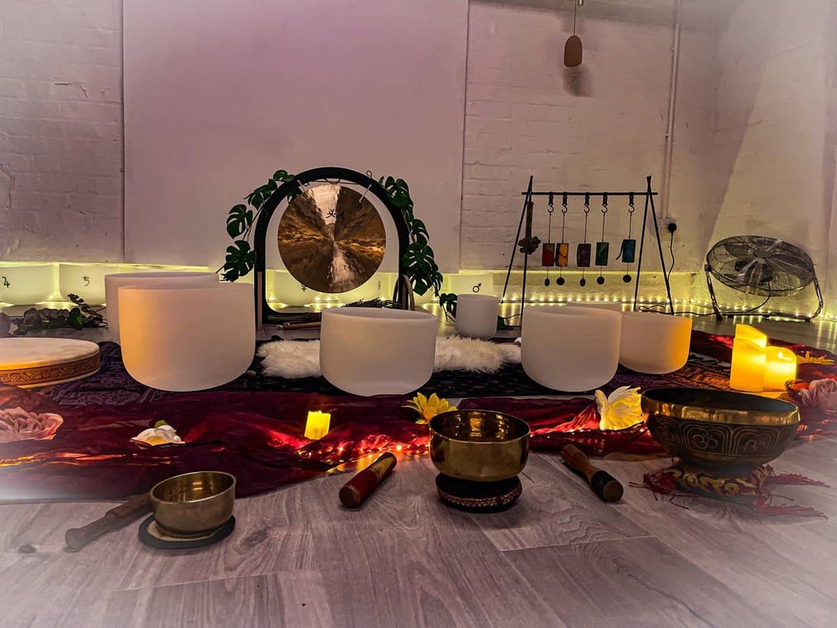 Sound Healing at Transcend Studios, Eccles