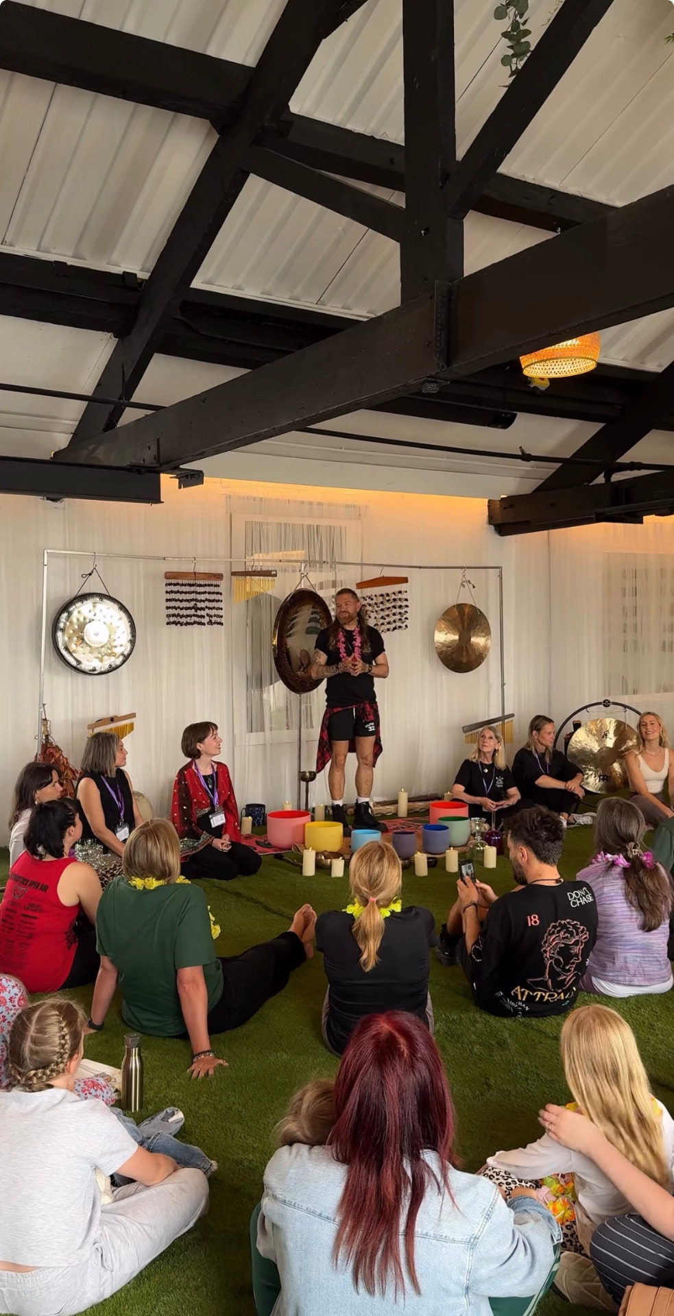 Cacao & Sound Ceremony at Transcend Studios, Eccles